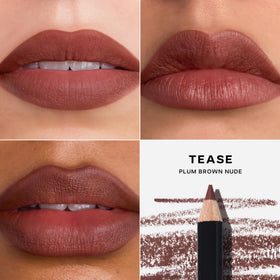 Saie Lip Liner 101 Tease wooden pencil design