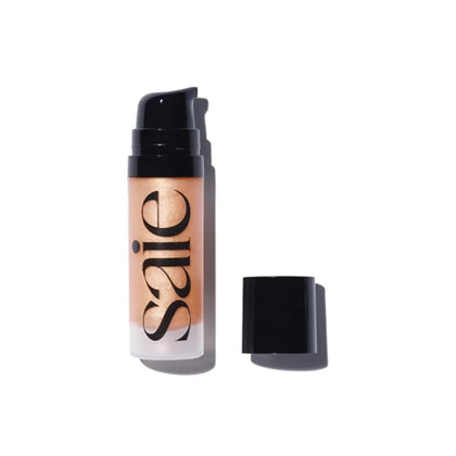 Saie Mini Glowy Super Gel Illuminating Face Primer front view