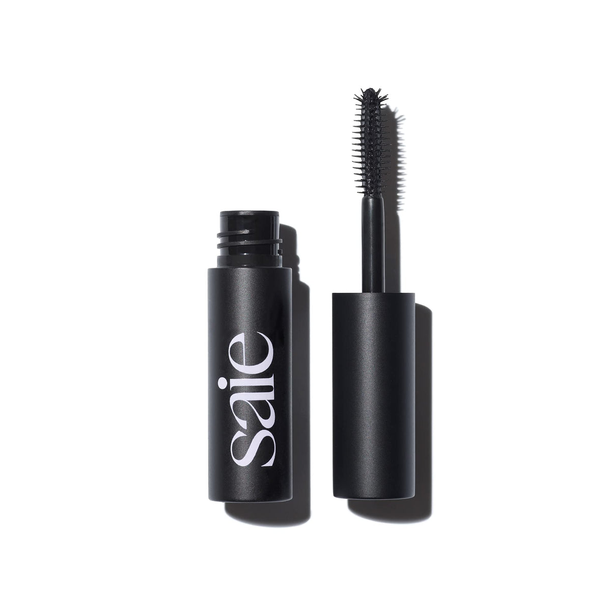 Saie Mini Mascara 101 black tube front view