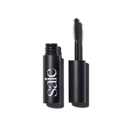 Saie Mini Mascara 101 black tube front view