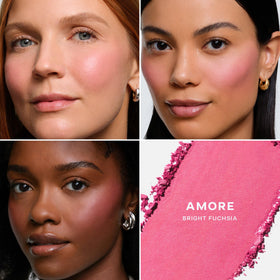 Saie SuperSuede Baked Blush Powder Amore packaging