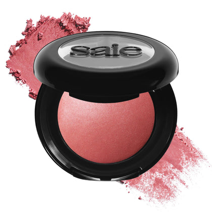 Saie SuperSuede Baked Blush Powder in Mia front view