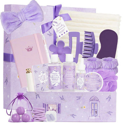 Saint Roy 33 Pcs Bath and Body Gift Set in handmade box