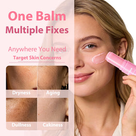 Saitir sak PDRN Pink Collagen Multi Balm Stick texture close-up