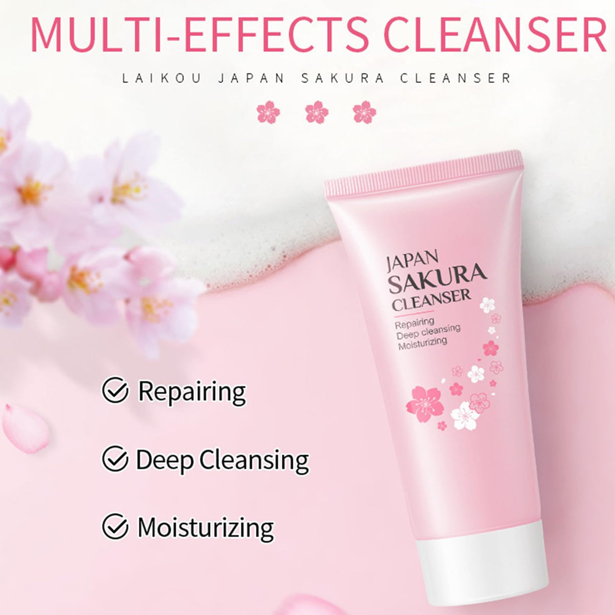 Sakura Skin Care Set beautifully packaged as a gift