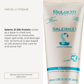 SALERM Instant Hair Conditioner 21 Silk Protein 100ml back view