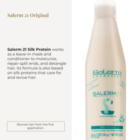 SALERM Instant Hair Conditioner 21 Silk Protein 250ml back view