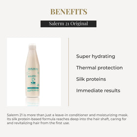 SALERM Instant Hair Conditioner 21 Silk Protein 250ml side view