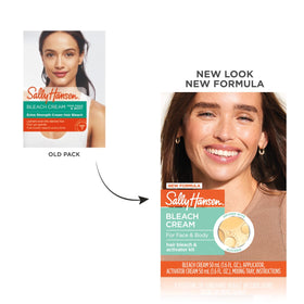 Sally Hansen Bleach Cream packaging side view