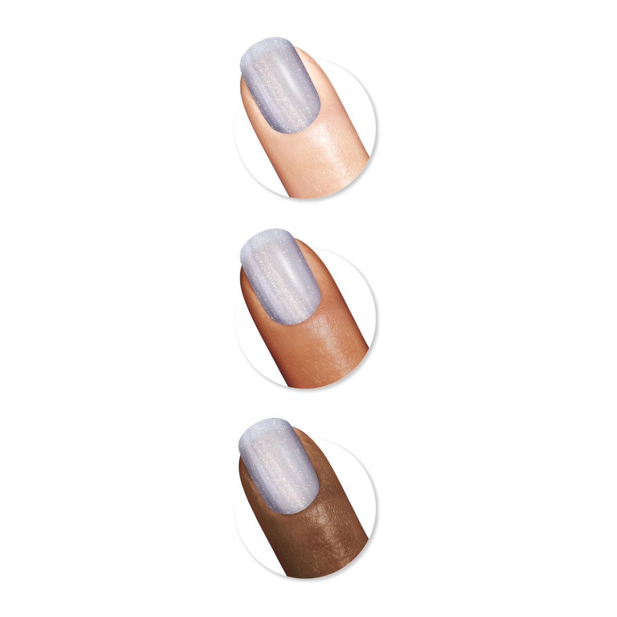 Sally Hansen Color Therapy Nail Polish 392 Lovely Lavender bottle side view