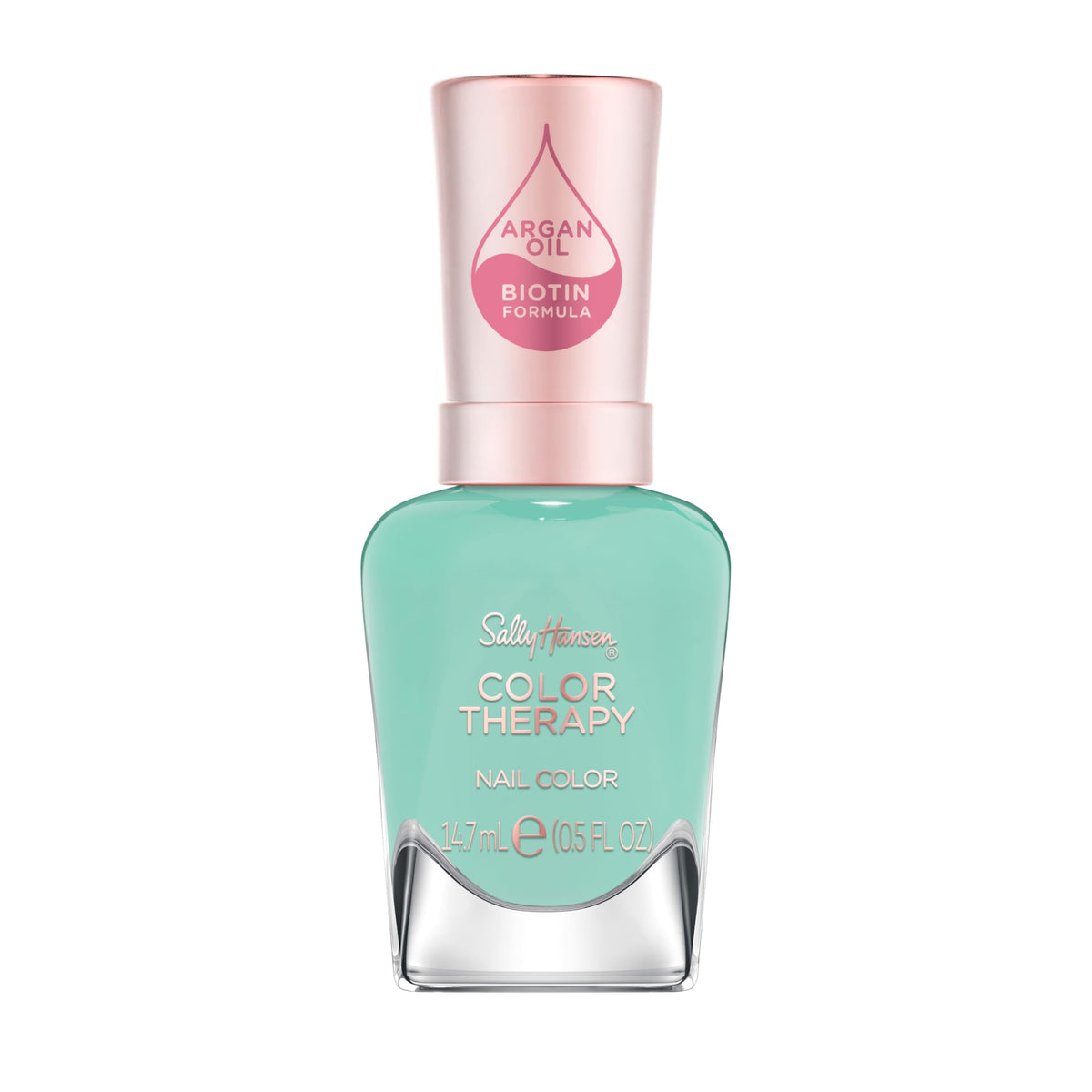 Sally Hansen Color Therapy Nail Polish 451 Take A Mint mint green bottle front view