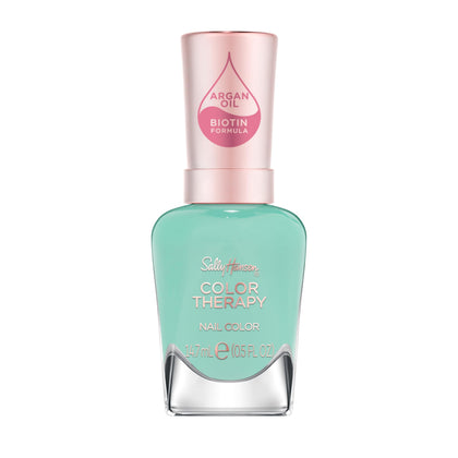 Sally Hansen Color Therapy Nail Polish 451 Take A Mint mint green bottle front view