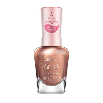 Sally Hansen Color Therapy Nail Polish Burnished Bronze front view