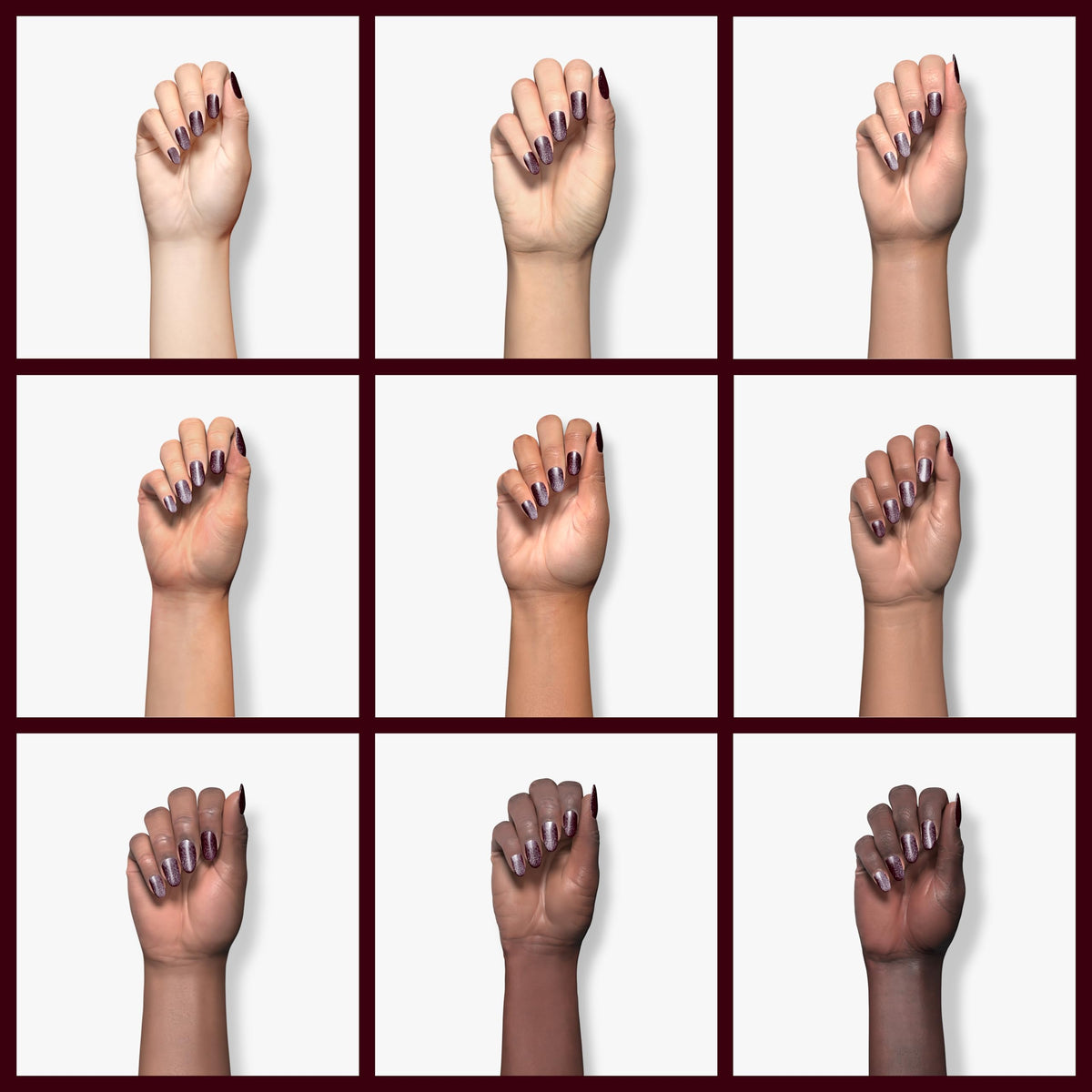 Sally Hansen Color Therapy Nail Polish in application process