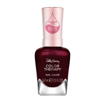 Sally Hansen Color Therapy Nail Polish - Nothing to Wine About front view
