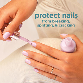 Sally Hansen Color Therapy Nail Polish packaging with lavender background