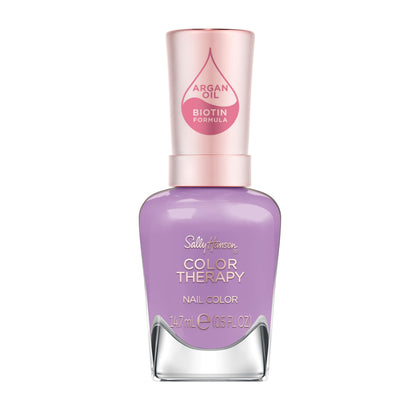 Sally Hansen Color Therapy Nail Polish Pamper Me Purple front view