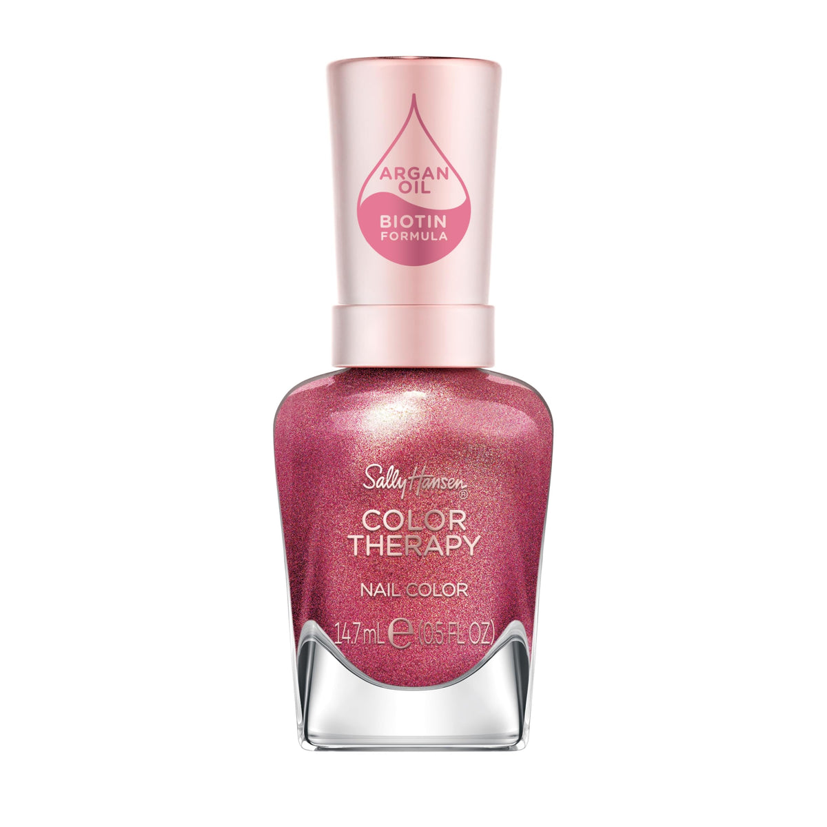Sally Hansen Color Therapy Nail Polish Pomegratitude front view