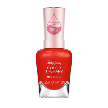 Sally Hansen Color Therapy Nail Polish Red-iance front view