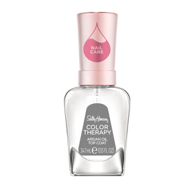 Sally Hansen Color Therapy Top Coat clear bottle front view