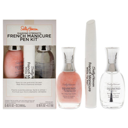 Sally Hansen Diamond Strength French Manicure Set packaging front view