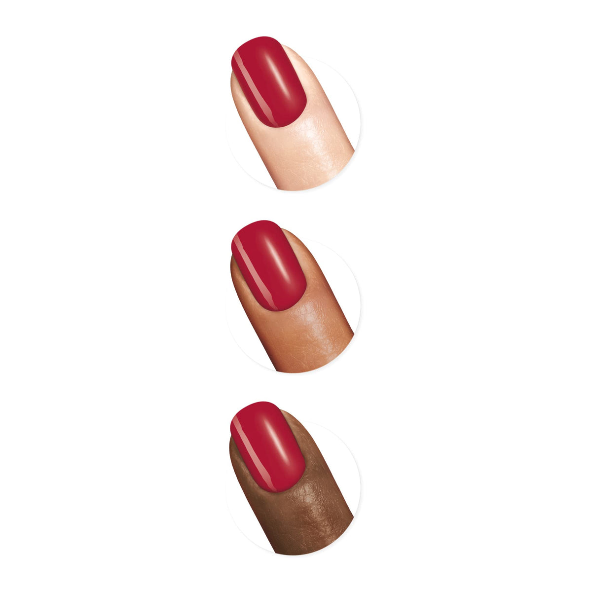 Sally Hansen Good. Kind. Pure. Nail Polish 320 Cherry Amore swatch on nails