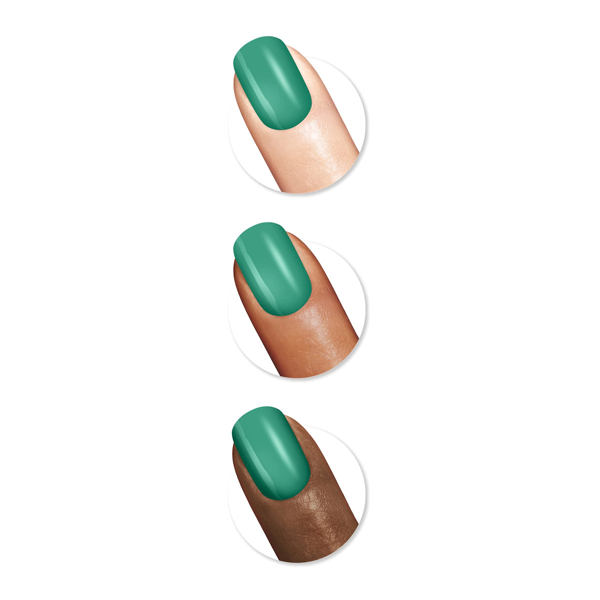 Sally Hansen Good. Kind. Pure. Nail Polish Thyme Off swatch on nails