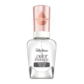 Sally Hansen High Gloss Top Coat front view with clear bottle
