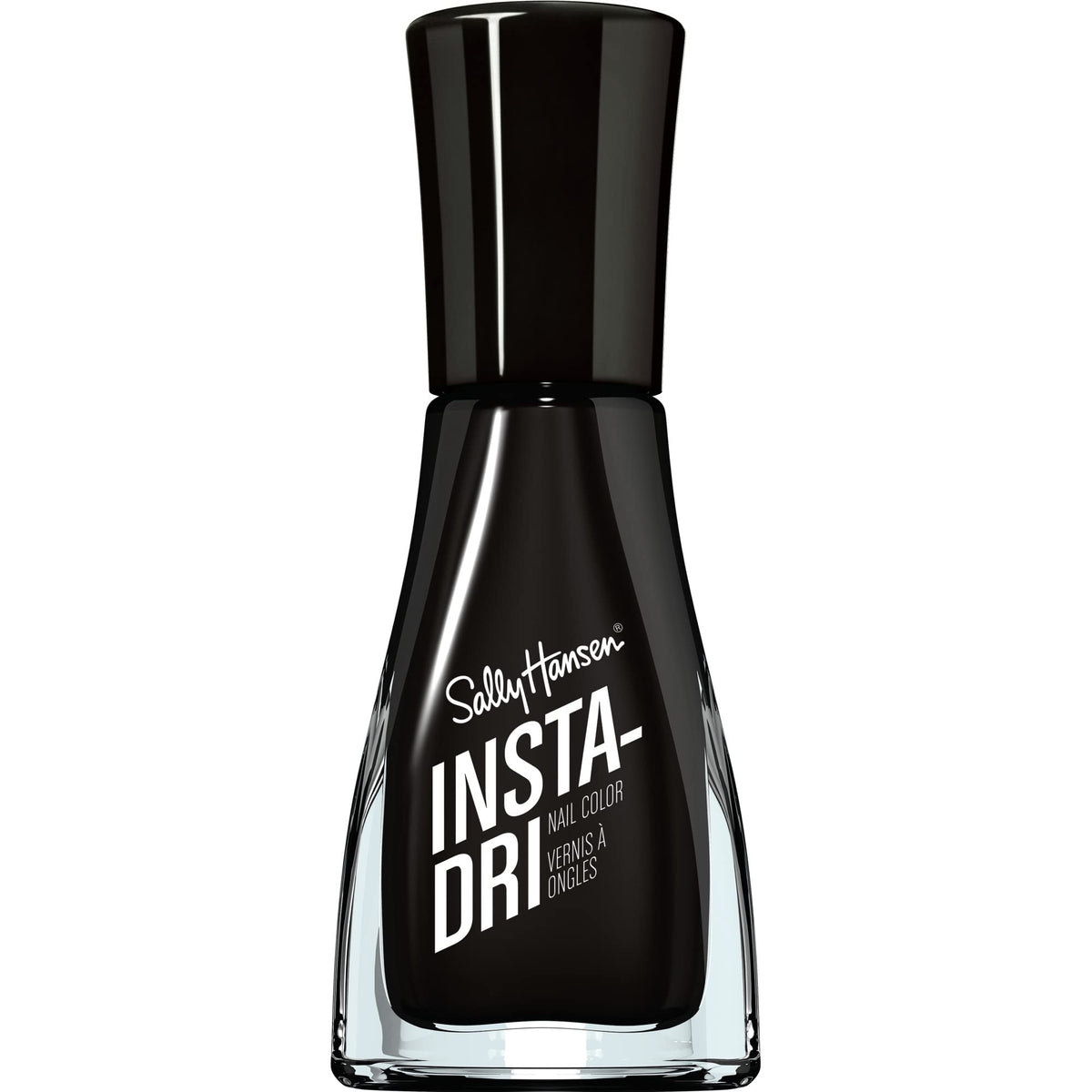 Sally Hansen Insta-Dri Back to Black Nail Polish front view