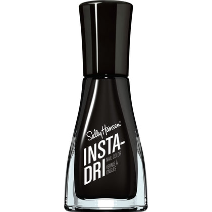 Sally Hansen Insta-Dri Back to Black Nail Polish front view