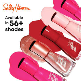 Sally Hansen Insta-Dri Nail Polish 258 Shooting Star brush close-up