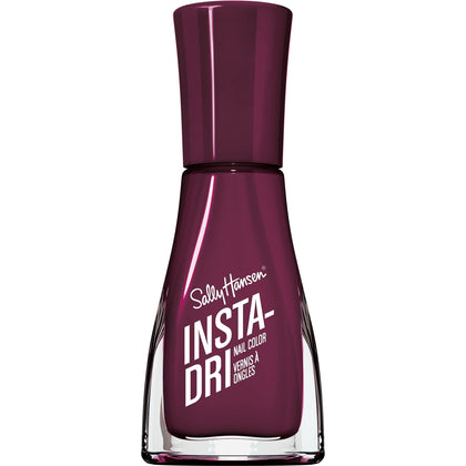 Sally Hansen Insta-Dri Nail Polish 428 Zip Wine bottle front view