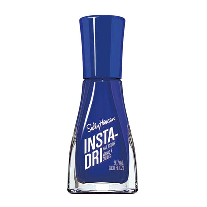 Sally Hansen Insta-Dri Nail Polish 492 On the Download dark blue bottle front view