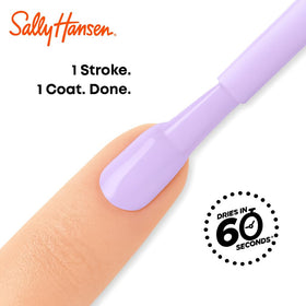 Sally Hansen Insta-Dri Nail Polish 65 Lavish Lilac bottle close-up