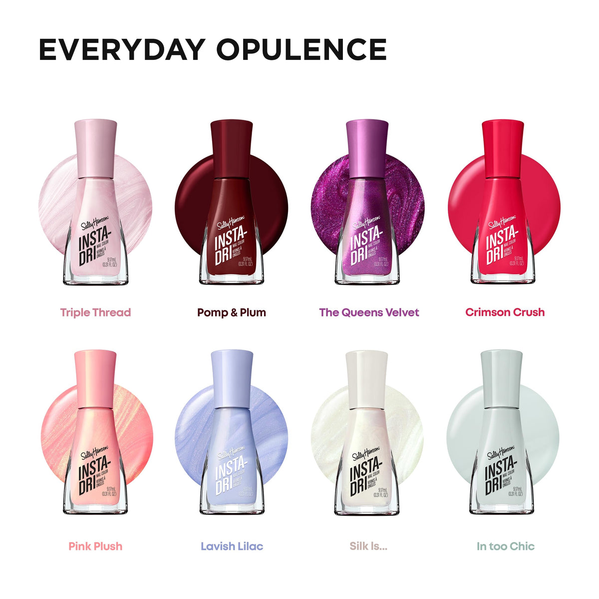 Sally Hansen Insta-Dri Nail Polish 65 Lavish Lilac packaging