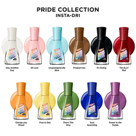 Sally Hansen Insta-Dri Nail Polish 767 Prosperi-tea with swatch