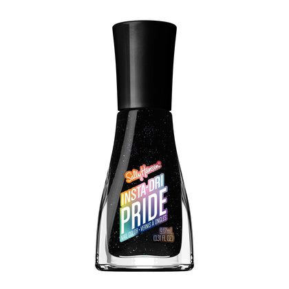 Sally Hansen Insta-Dri Nail Polish 768 It's Giving Black front view