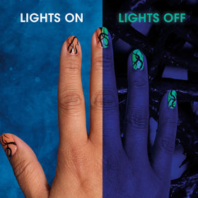 Sally Hansen Insta-Dri Nail Polish Between Worlds application brush