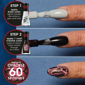 Sally Hansen Insta-Dri Nail Polish Between Worlds bottle with cap