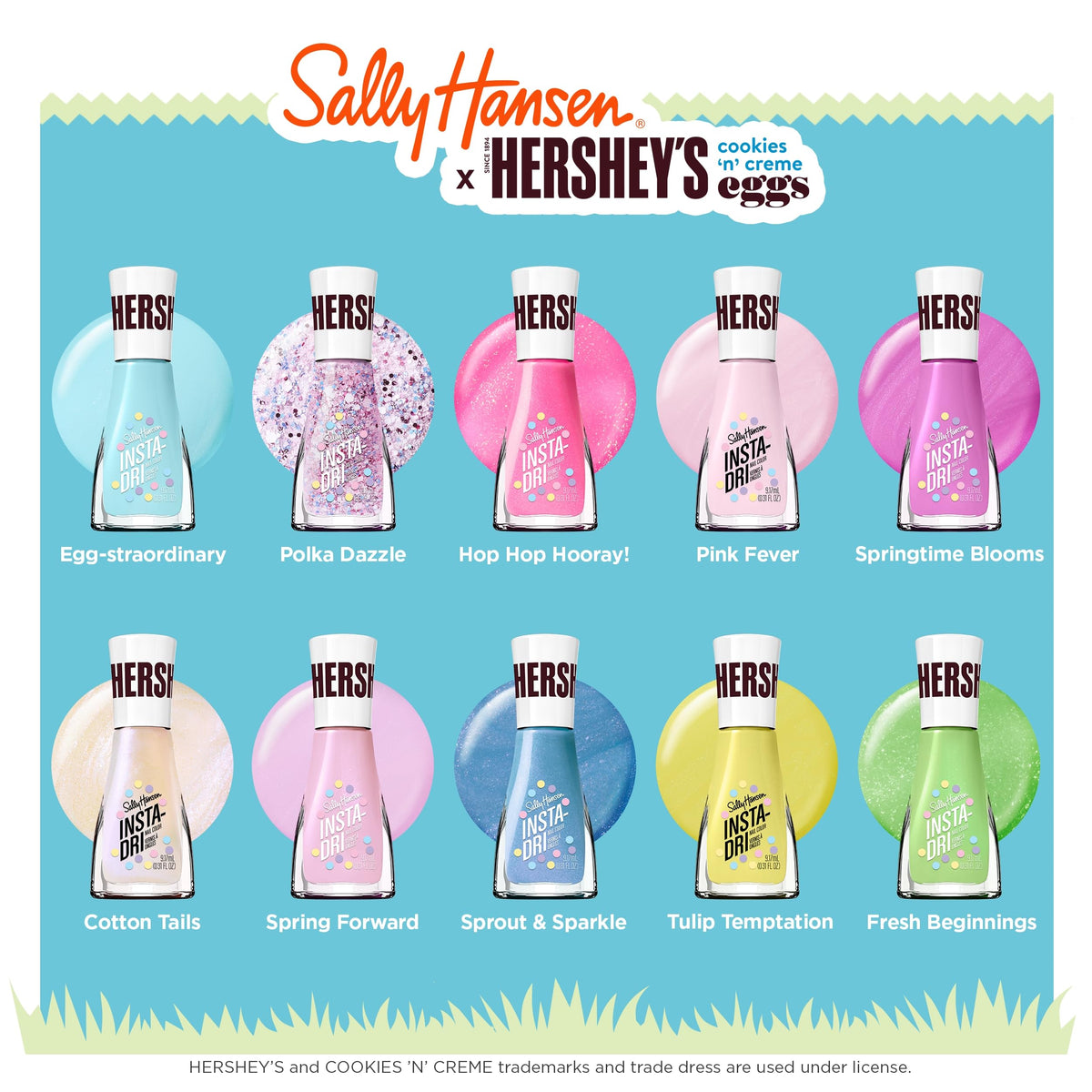 Sally Hansen Insta-Dri Nail Polish Deep Aqua packaging