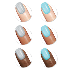 Sally Hansen Insta-Dri Nail Polish Duo packaging on a white background