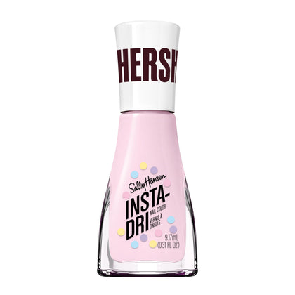 Sally Hansen Insta-Dri Nail Polish Hershey's Cookies 'n' Creme Eggs 779 Pink Fever front view