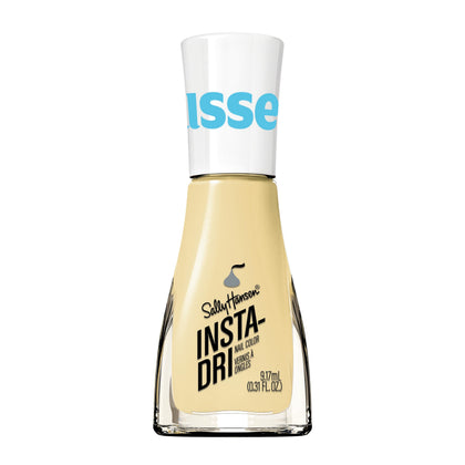 Sally Hansen Insta-Dri Nail Polish pale butter yellow front view