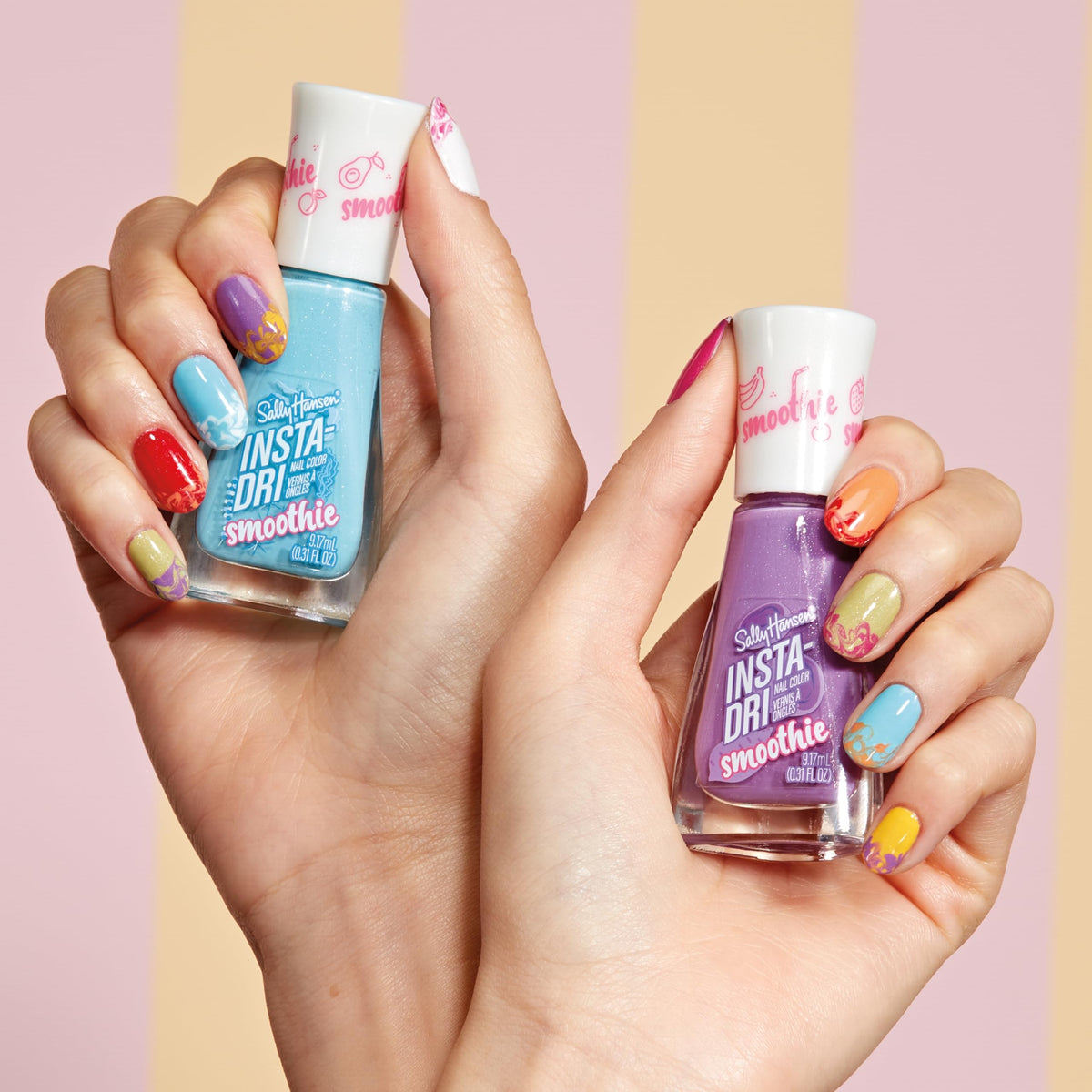 Sally Hansen Insta-Dri Smoothie Shop Collection display