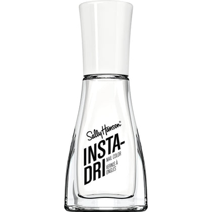 Sally Hansen Insta-Dri White On Time nail polish bottle front view