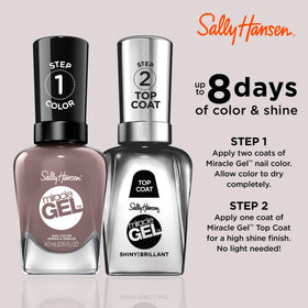 Sally Hansen Miracle Gel Nail Polish 205 To The Taupe bottle side view