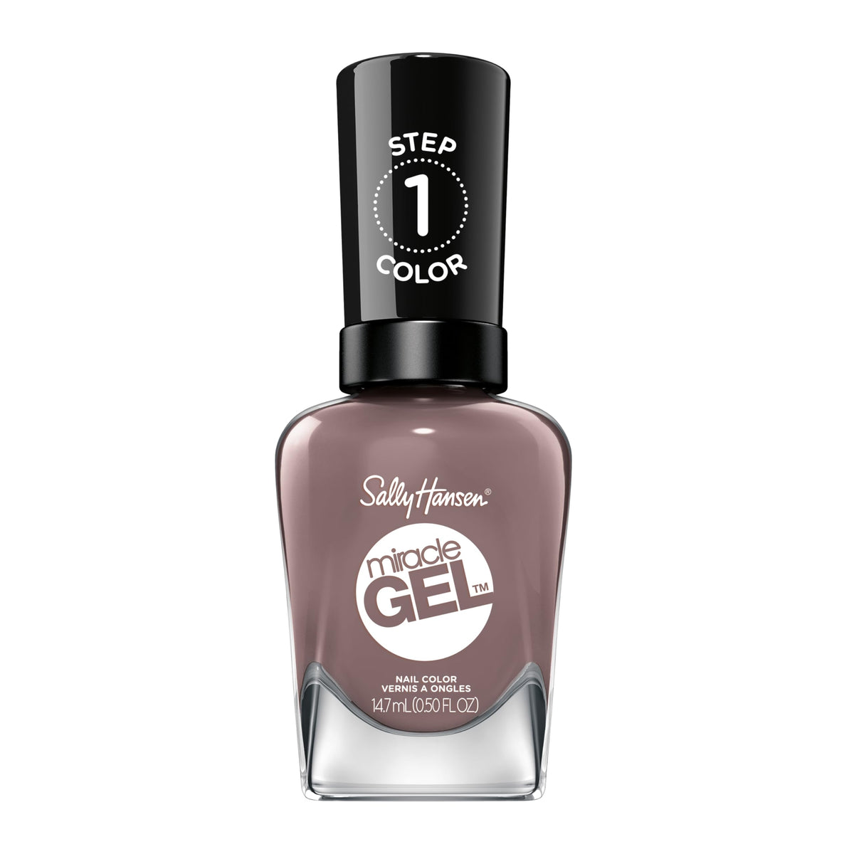 Sally Hansen Miracle Gel Nail Polish 205 To The Taupe front view