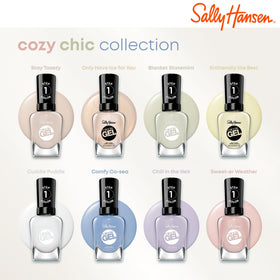 Sally Hansen Miracle Gel Nail Polish 237 Sweet-er Weather on a vanity