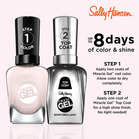 Sally Hansen Miracle Gel Nail Polish 247 Little Peony bottle with cap