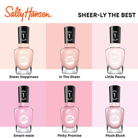Sally Hansen Miracle Gel Nail Polish 247 Little Peony side view